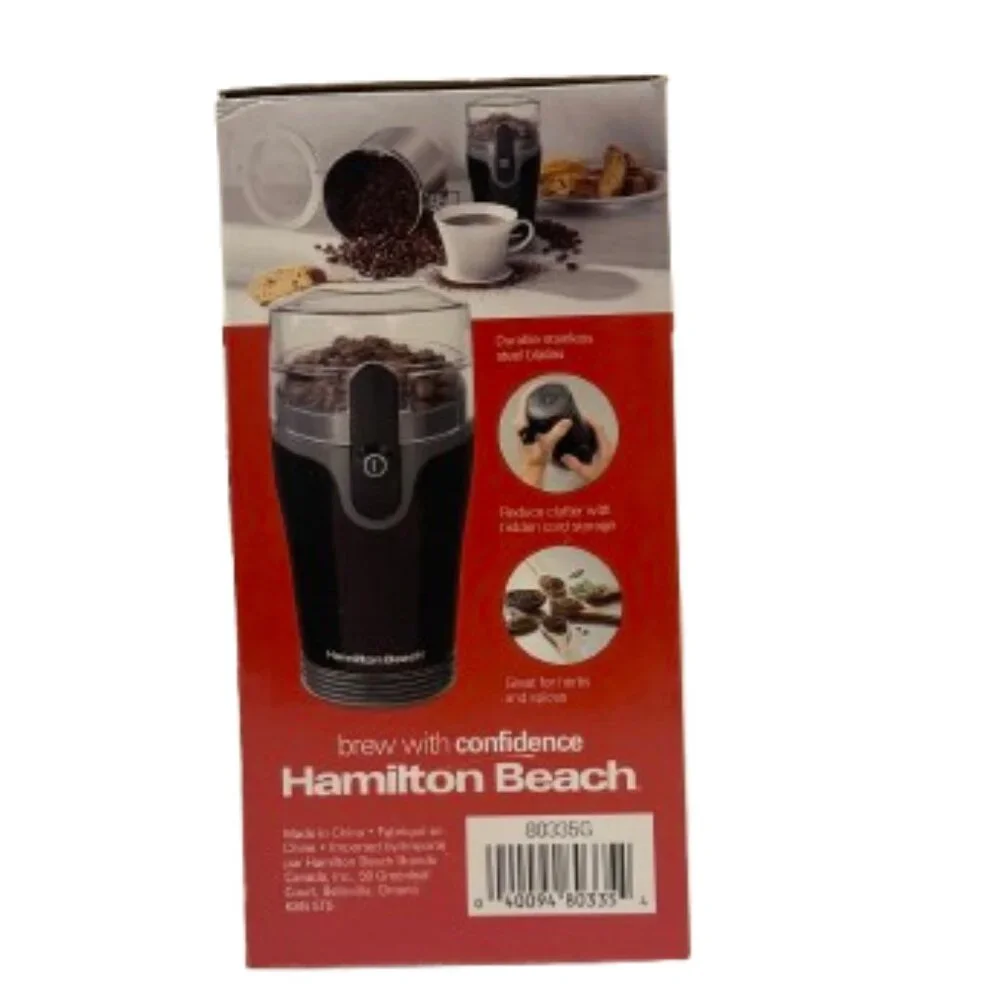 NWT Coffee Grinder by Hamilton Beach